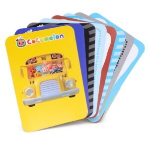 Toyland® Cocomelon My First Learning Cards! Learn Colours, Numbers & Shapes – Toddler Games – Age 18 Months +